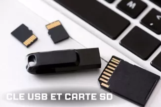 Clé USB & Carte SD